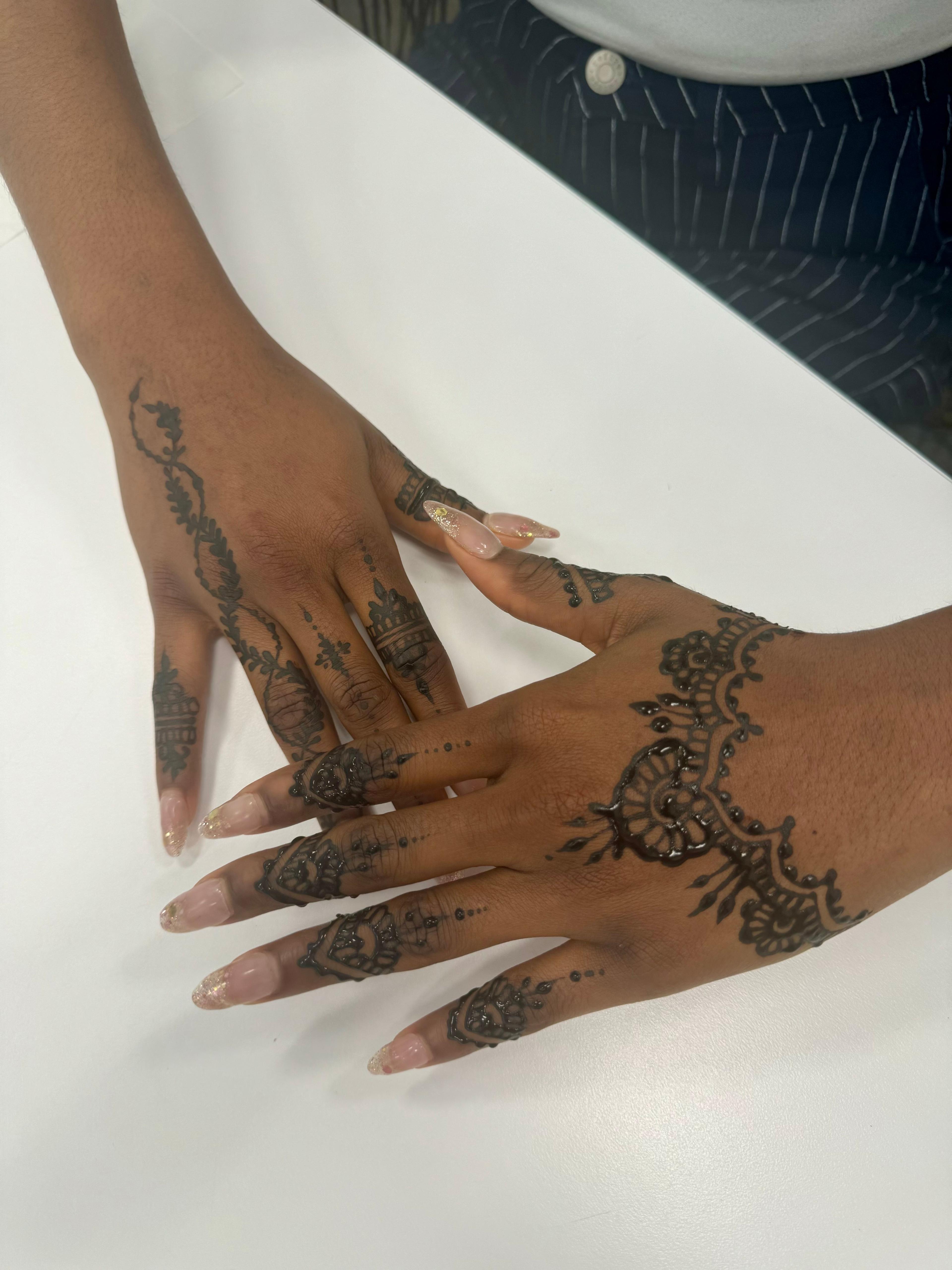 Henna design blackhennadomevines