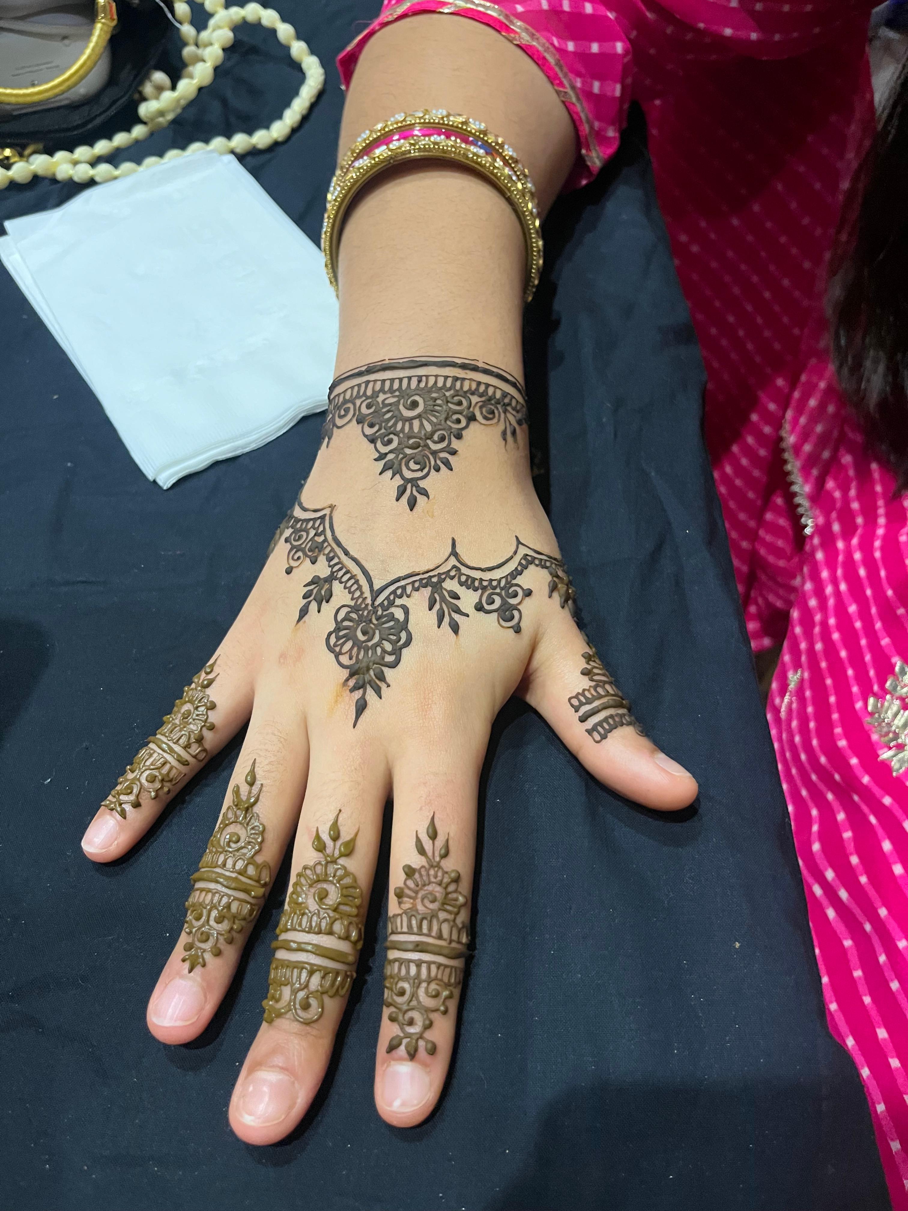 Henna design dome-1